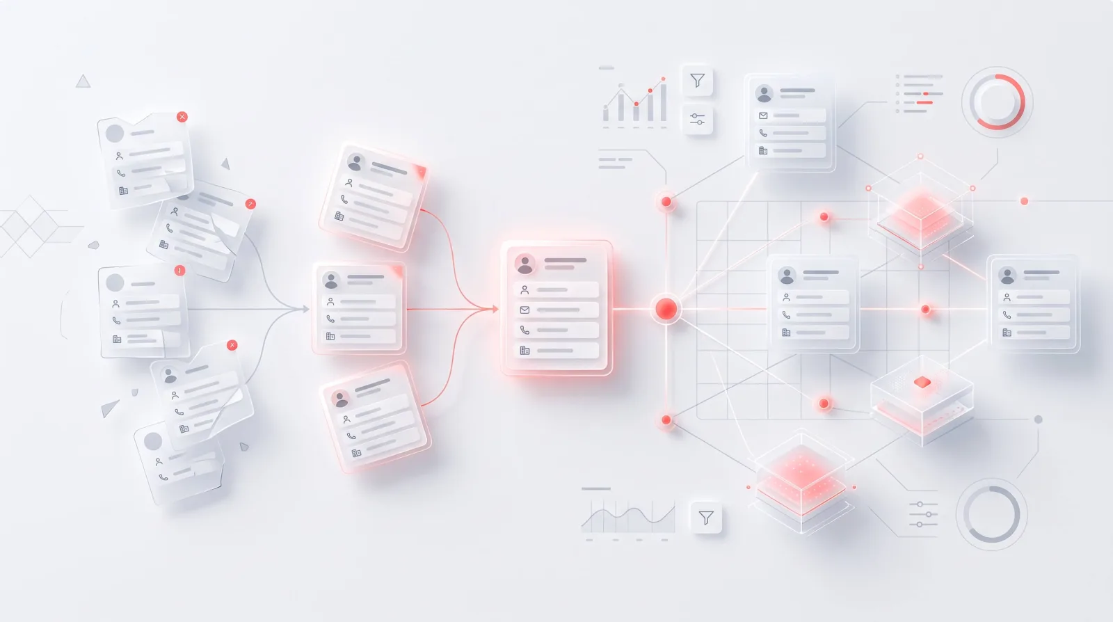 Beitragsbild: CRM Datenqualität — ameax Blog
