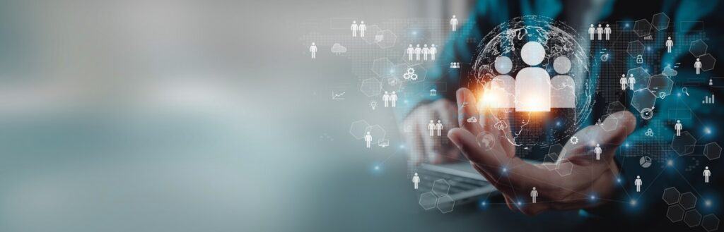 Beitragsbild: CRM für kleine Unternehmen — ameax Blog