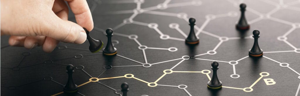 Beitragsbild: CRM Strategien — ameax Blog
