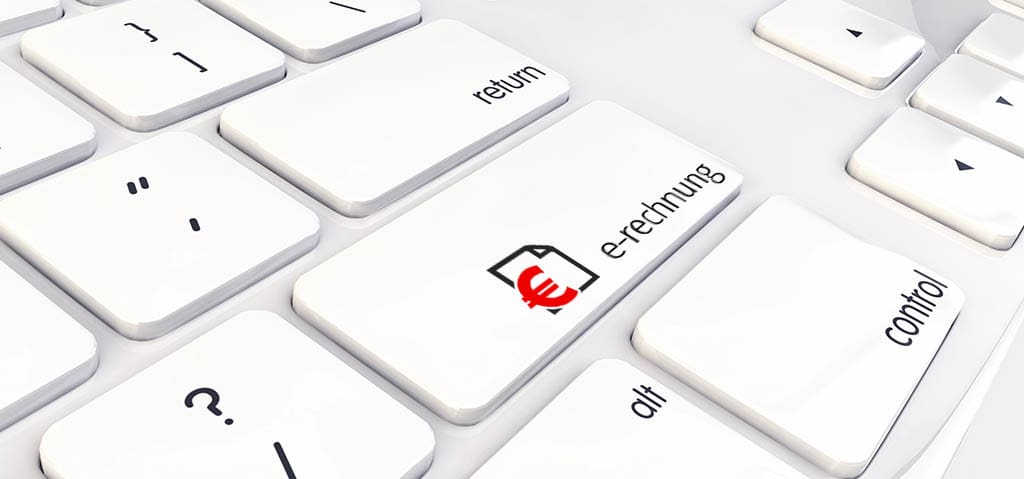 Beitragsbild: E-Rechnung — ameax Blog