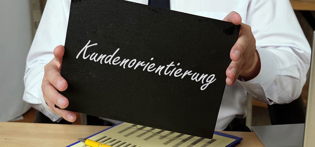 Beitragsbild: Kundenorientierung — ameax Blog