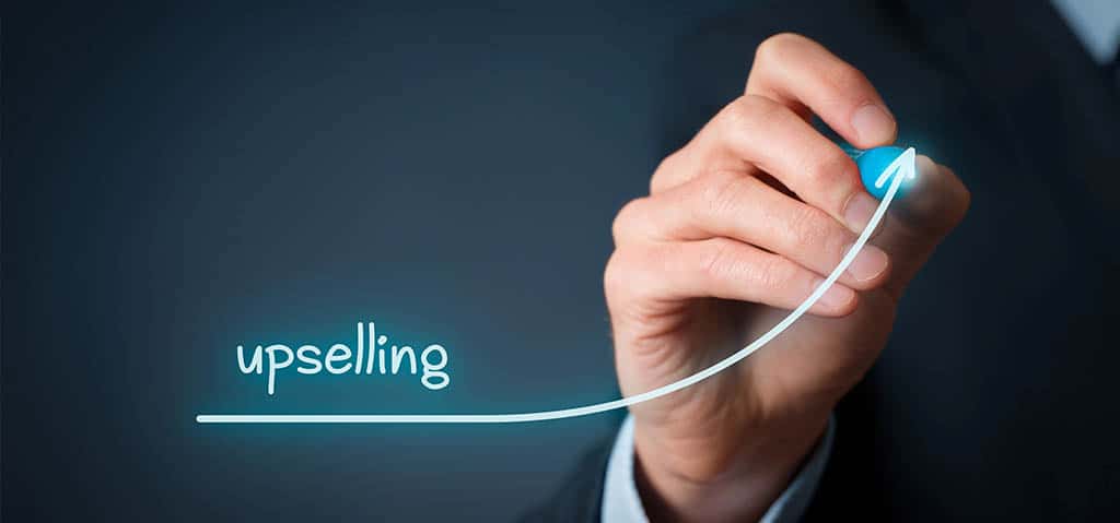 Beitragsbild: Upselling — ameax Blog