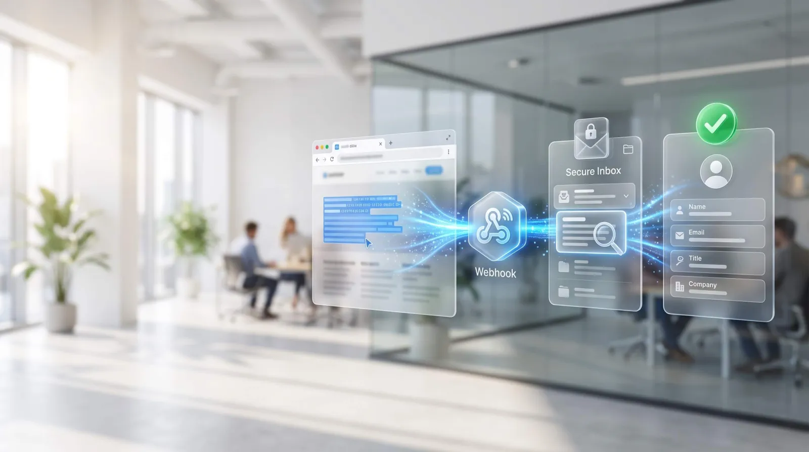 Beitragsbild: Der Webhook-Posteingang: Web-Clips sichten statt blind verbuchen — ameax News